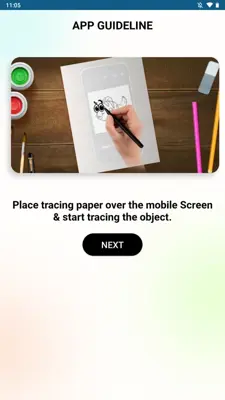 Draw Trace & Sketch android App screenshot 2